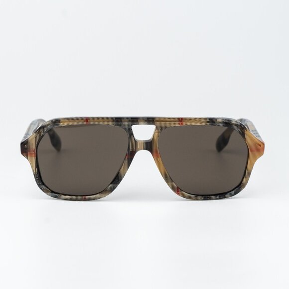 Burberry KIDS Sunglasses Vintage Brown Pilot JB4340 377873 NEW AUTHENTIC - Picture 5 of 12